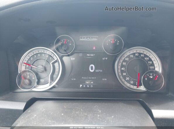 1C6RR7GT9LS122295 2020 RAM 1500 CLASSIC Серый Вид задних сидений