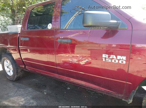 1C6RR7KG8HS839336 2017 RAM 1500 Burgundy Vista interior trasera