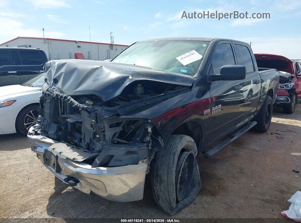 1C6RR7KT1GS254349 2016 RAM 1500 Black წინა მარცხენა ხედი სამი მეოთხედიდან