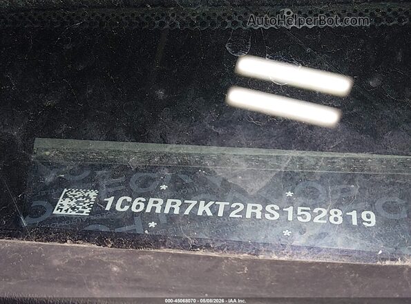1C6RR7KT2RS152819 2024 RAM 1500 CLASSIC Black 
