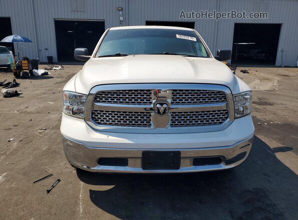 1C6RR7KT5KS599005 2019 RAM 1500 White Front view