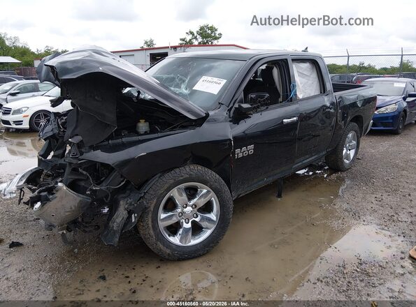 1C6RR7LG0GS273329 2016 RAM 1500 Черный Передняя левая четверть