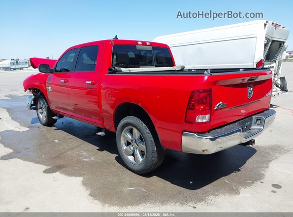 1C6RR7LG6JS222702 2018 RAM 1500 Red Tył lewy