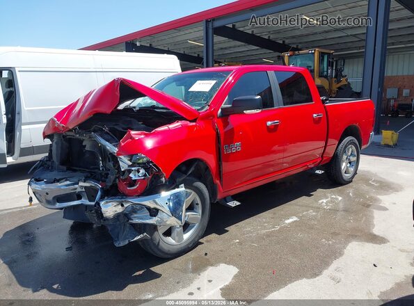 1C6RR7LG6JS222702 2018 RAM 1500 Red Przód lewy