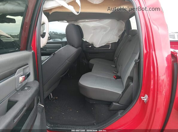 1C6RR7LG9PS516751 2023 RAM 1500 CLASSIC Red Widok naklejki z numerem VIN