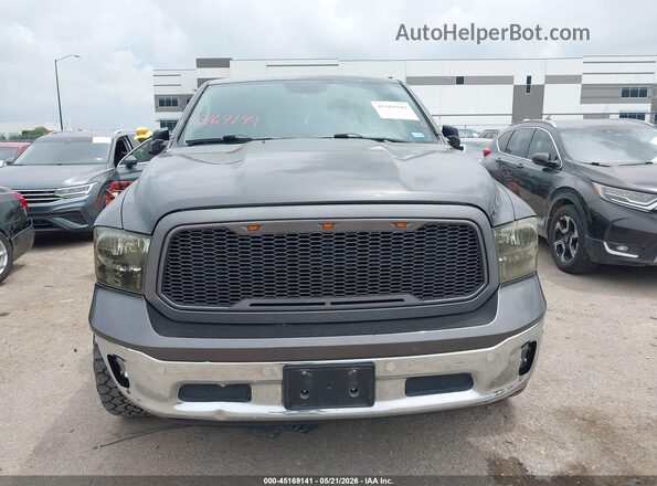1C6RR7LGXGS184934 2016 RAM 1500 Gray Սարքավորումների վահանակի տեսք