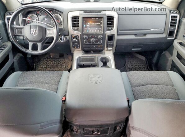 1C6RR7LGXGS418683 2016 RAM 1500 Gray Առջևի վահանակի տեսք