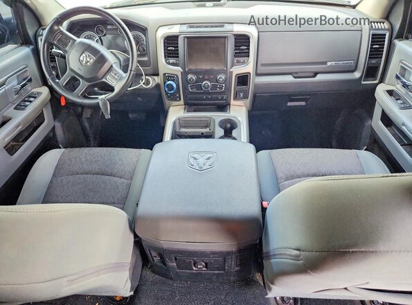 1C6RR7LM7GS338005 2016 RAM 1500 Gray Dashboard view