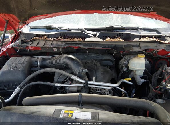 1C6RR7LT1GS222774 2016 RAM 1500 Red უკანა ხედი