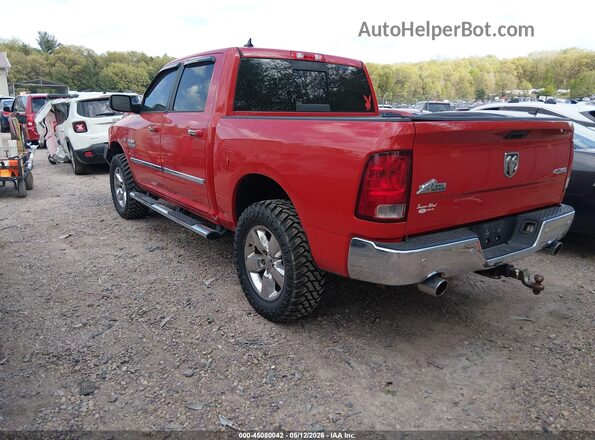 1C6RR7LT1GS222774 2016 RAM 1500 Red უკანა მარცხენა