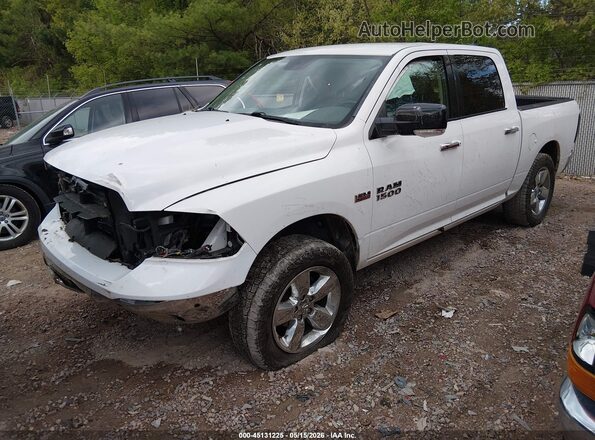 1C6RR7LT3JS156137 2018 RAM 1500 White Передня ліва чверть