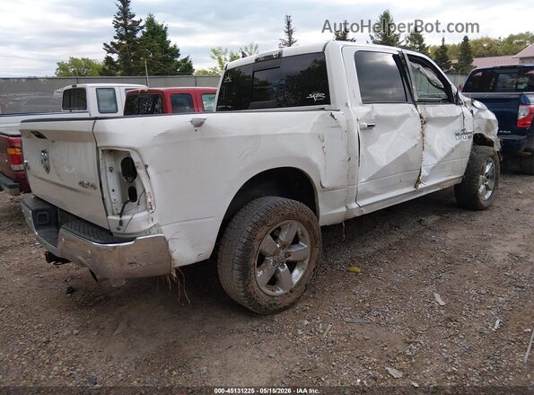 1C6RR7LT3JS156137 2018 RAM 1500 White Задня права чверть