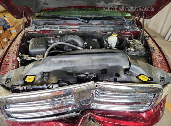 1C6RR7LT3KS534569 2019 RAM 1500 Red Սալոնի հետևի տեսք