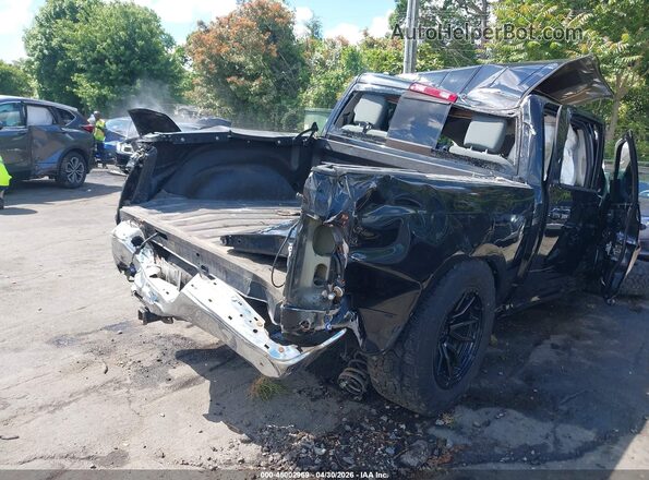 1C6RR7LT4GS109031 2016 RAM 1500 Черный Задняя правая четверть