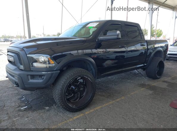 1C6RR7LT4KS655353 2019 RAM 1500 CLASSIC Черный Передняя левая четверть