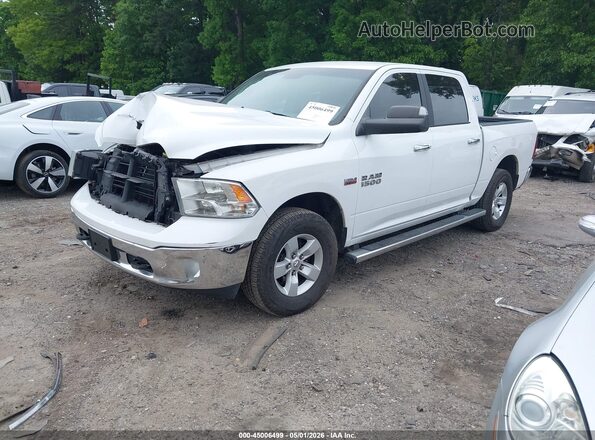 1C6RR7LT7JS240333 2018 RAM 1500 White წინა მარცხენა ხედი სამი მეოთხედიდან
