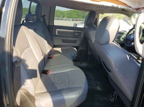 1C6RR7LT7KS613789 2019 RAM 1500 Black Vista de los asientos traseros
