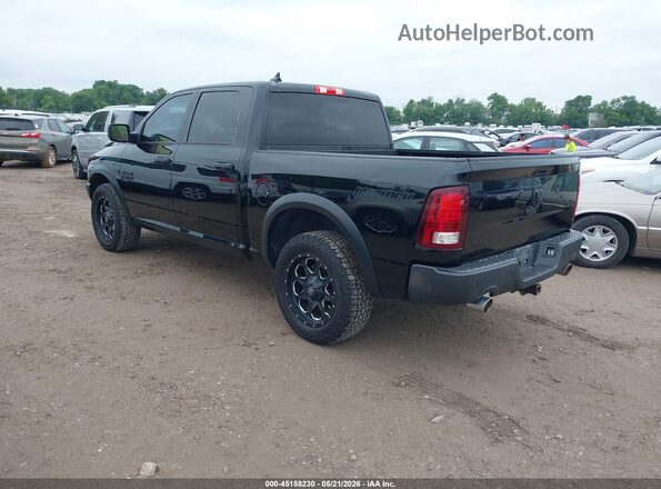 1C6RR7LT9MS503006 2021 RAM 1500 CLASSIC Black Tył lewy