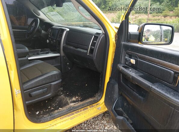 1C6RR7MT5GS305672 2016 RAM 1500 Yellow წინა სალონის ხედი