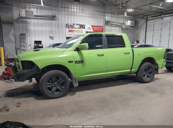 1C6RR7MT6HS769930 2017 RAM 1500 Green Սալոնի 360 աստիճան տեսք