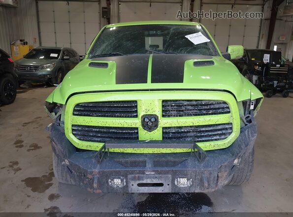 1C6RR7MT6HS769930 2017 RAM 1500 Green Սարքավորումների վահանակի տեսք