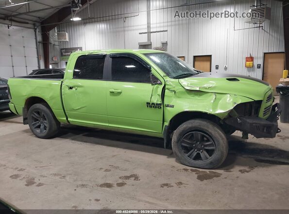 1C6RR7MT6HS769930 2017 RAM 1500 Green Սալոնի հետևի տեսք