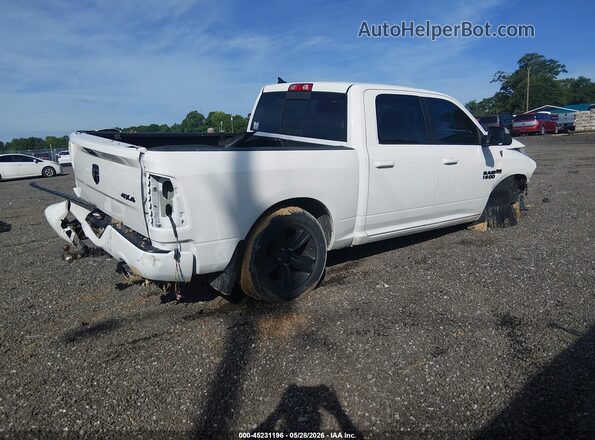 1C6RR7MT9JS277124 2018 RAM 1500 White Tył prawy