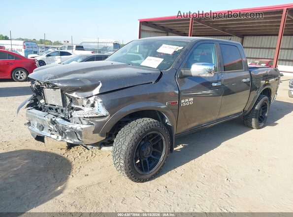 1C6RR7NM1JS246652 2018 RAM 1500 Gray Առջևի ձախ երեք քառորդ տեսարան