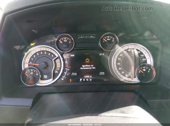 1C6RR7NT7HS649939 2017 RAM 1500 White Հետևի նստատեղերի տեսք