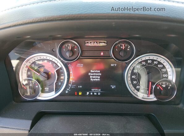 1C6RR7NT8HS842486 2017 RAM 1500 Black Вид задніх сидінь