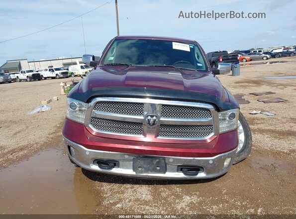 1C6RR7PM1HS558008 2017 RAM 1500 Темно-бордовый Вид щитка приборов