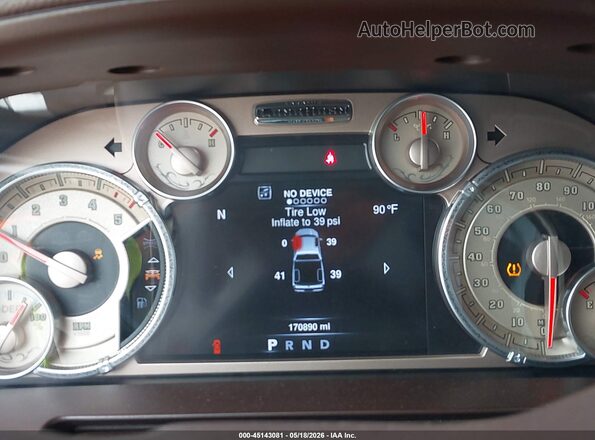 1C6RR7PM2GS167299 2016 RAM 1500 Белый Вид задних сидений