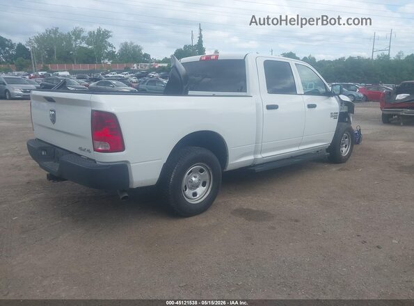 1C6RR7ST5KS543534 2019 RAM 1500 CLASSIC White Trasero derecho