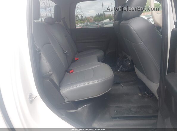 1C6RR7ST5KS543534 2019 RAM 1500 CLASSIC White Vista de la etiqueta del VIN