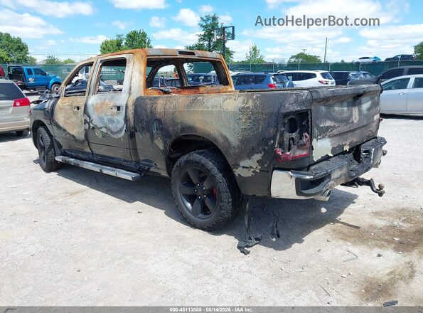 1C6RR7TM7JS282932 2018 RAM 1500 Black Հետևի ձախ