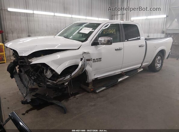 1C6RR7TT0HS696670 2017 RAM 1500 White Առջևի ձախ երեք քառորդ տեսարան