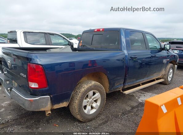 1C6RR7TT2KS646196 2019 RAM 1500 CLASSIC Blue Trasero derecho