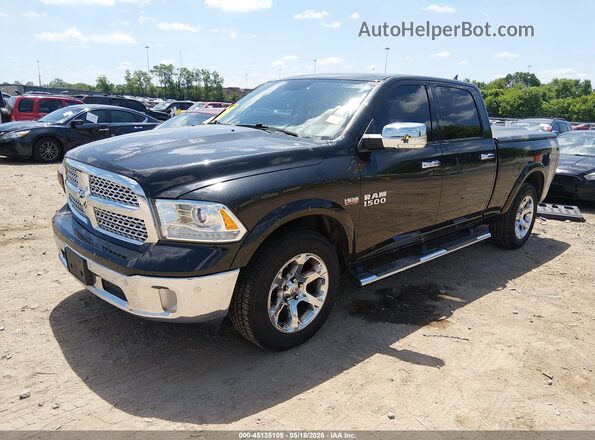 1C6RR7VT8JS306014 2018 RAM 1500 Black Առջևի ձախ երեք քառորդ տեսարան