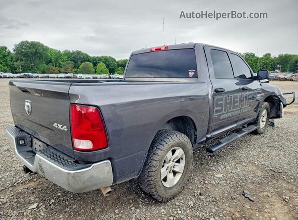 1C6RR7XT5MS507614 2021 RAM 1500 Gray Rear right