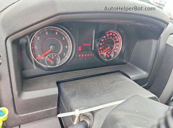 1C6RR7XT5MS507614 2021 RAM 1500 Gray Instrument cluster view