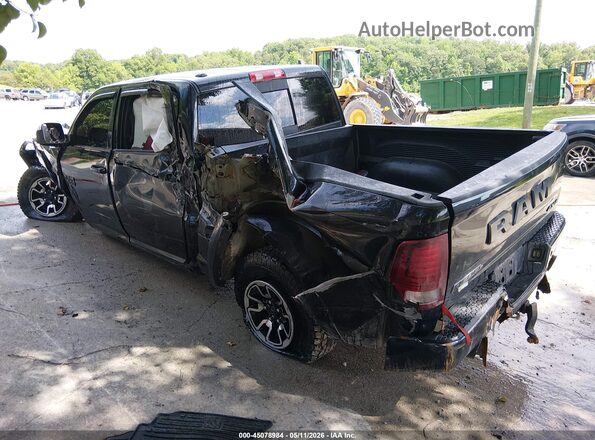 1C6RR7YT5HS793033 2017 RAM 1500 Black Rear left