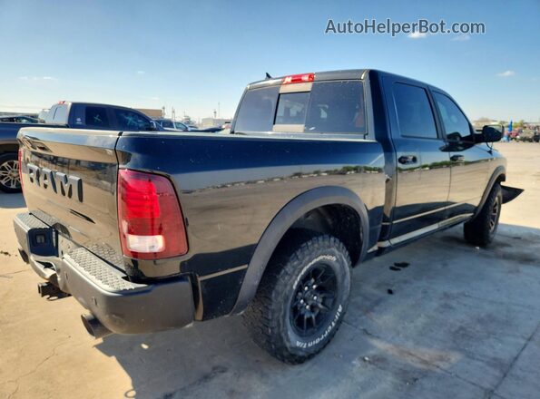 1C6RR7YT5JS110673 2018 RAM 1500 Black Rear right