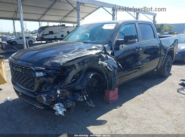 1C6RREFG5SN568403 2025 RAM 1500 Black Front left