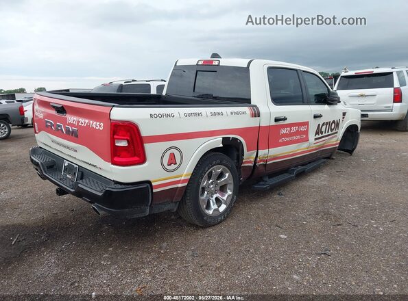 1C6RREFP5SN702049 2025 RAM 1500 Белый Задняя правая четверть