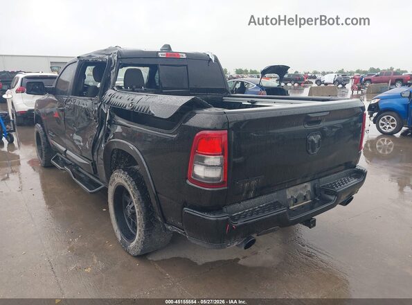 1C6RREFT1KN600874 2019 RAM 1500 Black Rear left