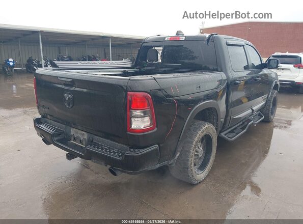 1C6RREFT1KN600874 2019 RAM 1500 Black Rear right