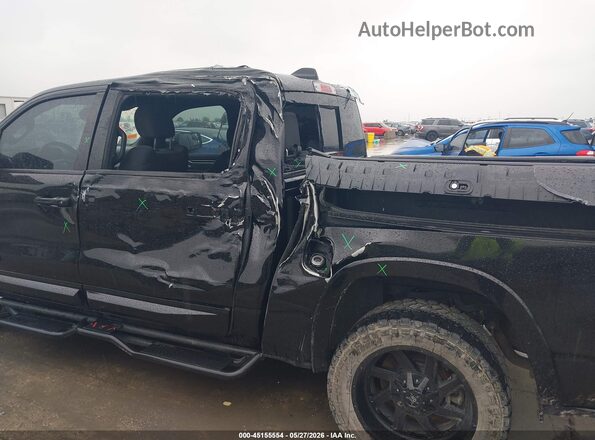 1C6RREFT1KN600874 2019 RAM 1500 Black Front view