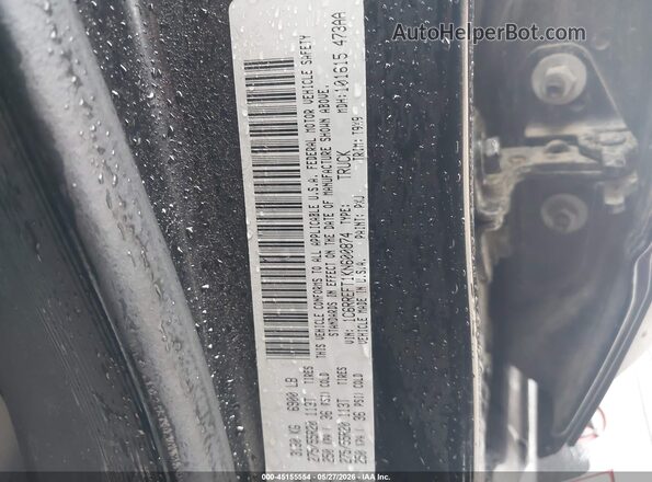 1C6RREFT1KN600874 2019 RAM 1500 Black Engine compartment view