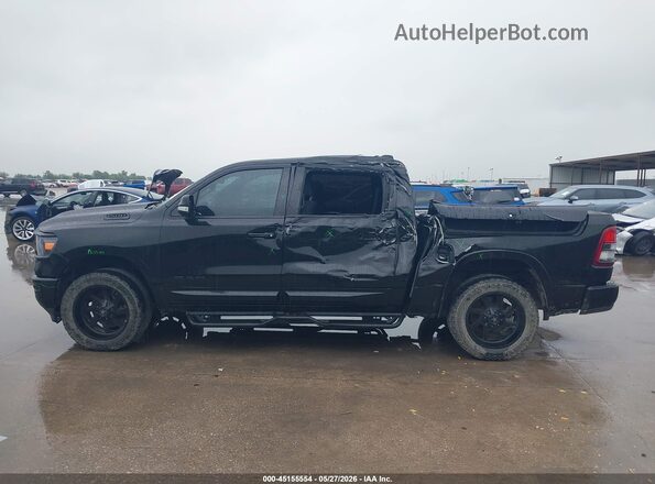 1C6RREFT1KN600874 2019 RAM 1500 Black 360 interior view