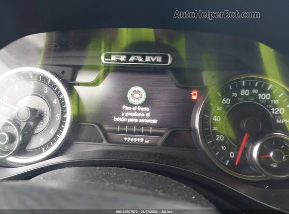 1C6RREFT1LN361411 2020 RAM 1500 Black Вид задніх сидінь